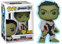 Hulk (Glow in the Dark, Quantum Realm Suit, Endgame) 451 - Hot Topic Exclusive  [Damaged: 7/10]