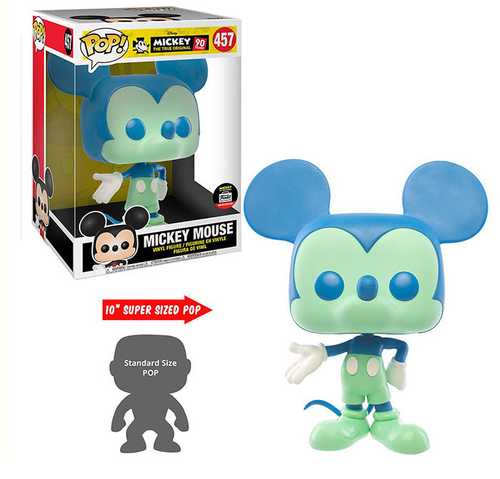 Mickey Mouse (Blue & Green, 10-Inch) 457 - Funko Shop Exclusive  [Condition: 7.5/10]