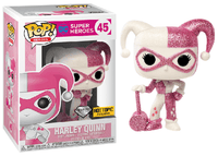 Harley Quinn with Mallet (Diamond Collection, Pink Hearts) 45 - Hot Topic Exclusive **Sticker Peeling**