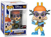 Megavolt (Glow in the Dark, Darkwing Duck) 463 - GameStop Exclusive  **Chase**  [Damaged: 7/10]