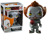 Pennywise (w/ Balloon, Yellow eyes on Pop, IT) 475  [Damaged: 7.5/10]