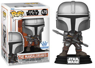 The Mandalorian (w/ Beskar Staff) 479 - Funko Shop Exclusive