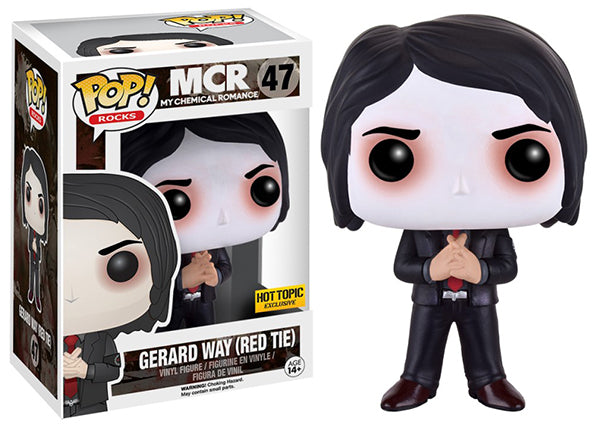 Gerard Way (Red Tie, My Chemical Romance) 47 - Hot Topic Exclusive  [Damaged: 6/10]