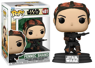 Funko Pop! Fennec Shand The Book of Boba Fett 481 Vinyl Figure in PopShield Protector