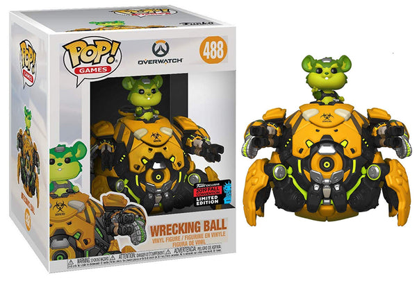 Wrecking Ball (Biohazard, 6-inch, Overwatch) 488 - 2019 Fall Convention  Exclusive [Damaged: 7/10]