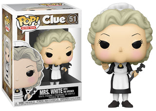 Mrs. White w/ the Wrench (Clue, Retro Toys) 51