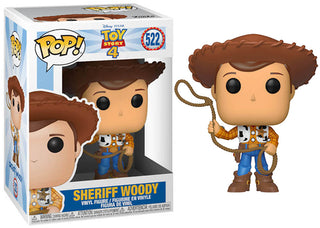 Funko Pop! Sheriff Woody Toy Story 4 522 Vinyl Figure in PopShield Protector