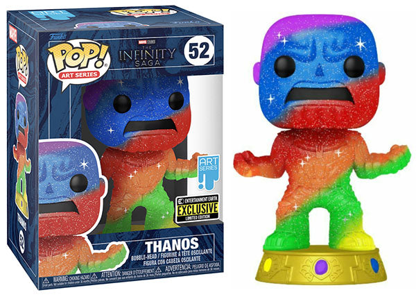 Exclusive Infinity Saga Thanos Art Series Pop! 