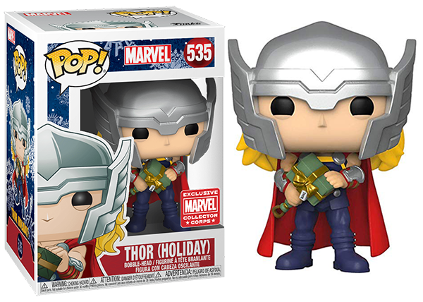 Thor (Holiday) 535 - Marvel Collector Corps Exclusive  [Damaged: 6/10]