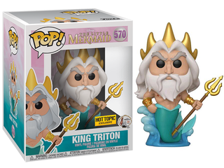 Funko Pop! King Triton 6-Inch, The Little Mermaid 570 - Hot Topic Exclusive Vinyl Figure