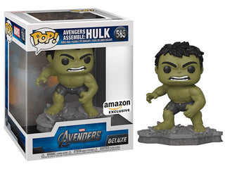Funko Pop! Avengers Assemble: Hulk Deluxe, Avengers 585 - Amazon Exclusive Vinyl Figure