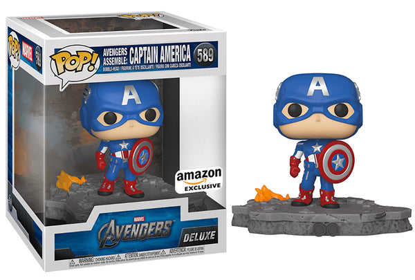 Funko Pop! Avengers Assemble: Captain America Deluxe, Avengers 589