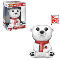 Coca-Cola Polar Bear (10-Inch, Ad Icons ) 59 - Funko Shop Exclusive  [Condition: 7.5/10]