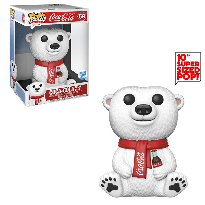 Funko on X: Funko Shop's exclusive item: Pop! Ad Icons: Coca-Cola Polar  Bear 10'' in NOW LIVE!  Visit   NOW! @cocacola #Coke #Funko #Pop #FunkoPop   / X