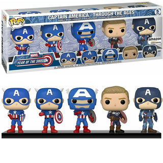 Captain America : Through the Ages 5-Pack - Amazon Exclusive