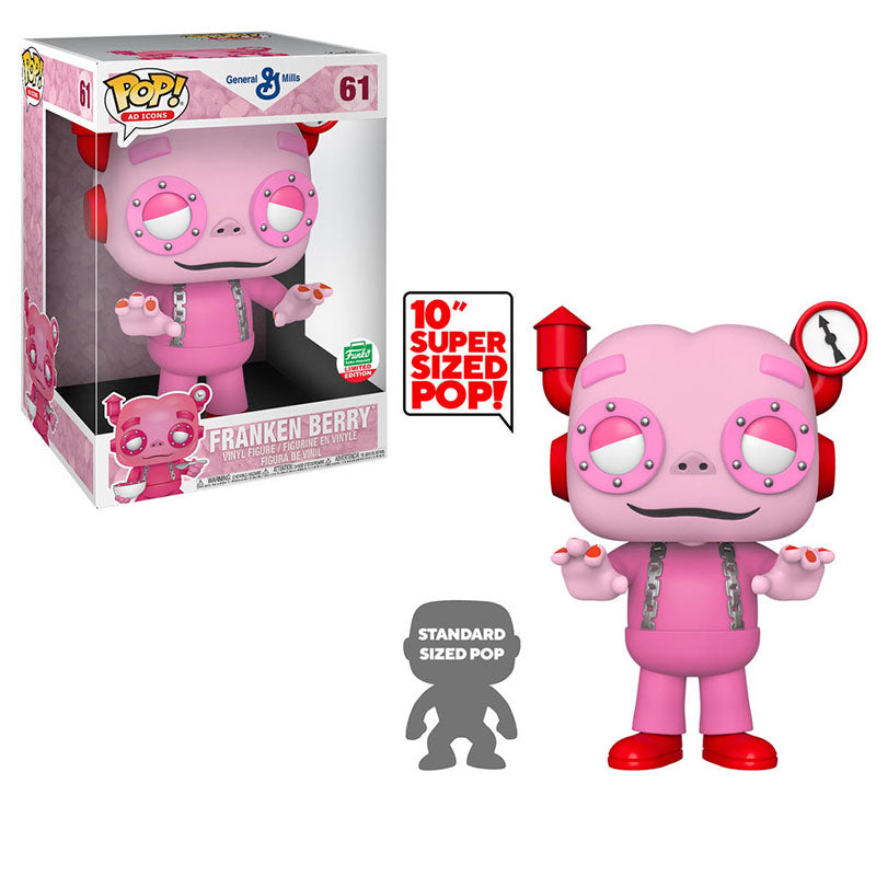 Franken Berry (10-Inch, Ad Icons) 61 - Funko Shop Exclusive [Damaged: 7/10]