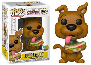 Funko Pop! Scooby-Doo w/ Sandwich 625 Vinyl Figure in PopShield Protector