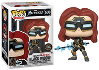 Black Widow (Glow in the Dark, Gamerverse, Avengers Game) 630  **Chase** [Damaged: 6.5/10]