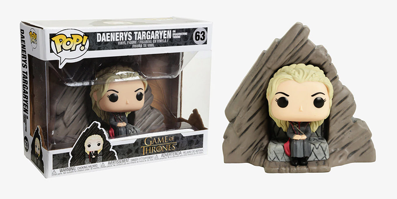  Funko POP! Ride: Game of Thrones Daenerys on Dragonstone Throne  Collectible Figure, Multicolor : Toys & Games