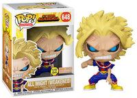 All Might (Weakened, Glow in the Dark, My Hero Academia) 648 - BoxLunch Exclusive  [Condition: 8/10]