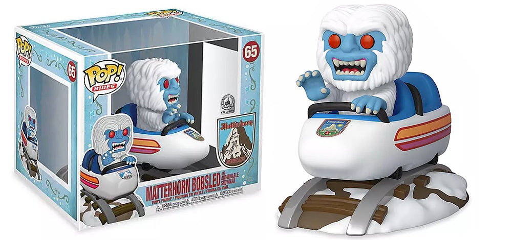 Matterhorn Bobsled & Abominable Snowman (Rides) 65 - Disney Parks Exclusive  [Damaged: 5/10]