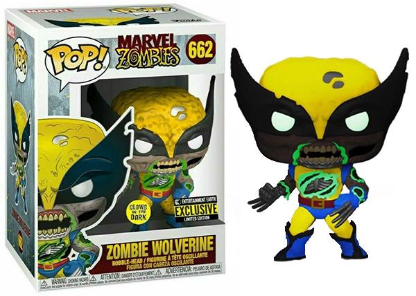 Zombie Wolverine (Glow in the Dark) 662 - Entertainment Earth Exclusive  [Damaged: 6/10]