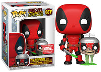 Deadpool w/ Headpool 667 - Collector Corps Exclusive  [Damaged: 7/10]