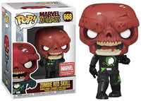 Zombie Red Skull 668 - Collector Corps Exclusive  [Damaged: 5/10]