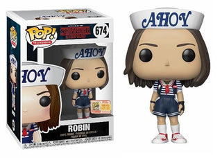 Robin (Scoops Ahoy, Stranger Things) 674 - 2018 SDCC Exclusive/1800 made [light damage]