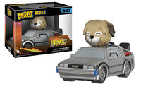 Dorbz Ridez Einstein w/DeLorean (Back to the Future) 007 [Damaged: 7/10]