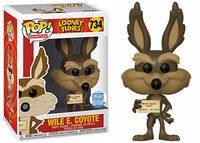 Wile E. Coyote (Looney Tunes) 734 - Funko Shop Exclusive  [Condition: 7.5/10] **Sticker Peeling**