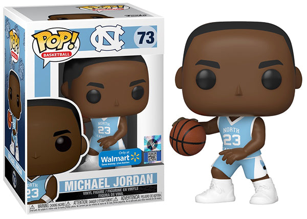 Michael Jordan (UNC Blue, NBA) 73 - Walmart Exclusive  [Condition: 6.5/10]