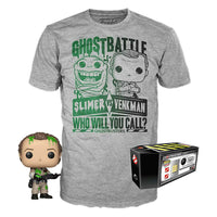 Peter Venkman (Slimed) and Ghostbattle Tee (Size L, Sealed) 744 - Insider Club Exclusive