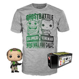 Peter Venkman (Slimed) and Ghostbattle Tee (Size M, Sealed) 744 - Insider Club Exclusive