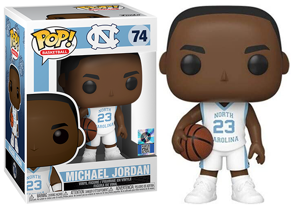 Michael Jordan (UNC White, NBA) 74  [Damaged: 7/10]