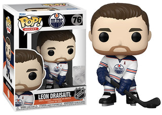Leon Draisaitl (White Away Jersey, Edmonton Oilers, NHL) 76