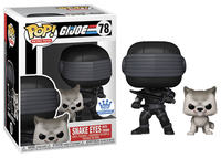 Snake Eyes w/ Timber (G.I. Joe, Retro Toys) 78 - Funko Shop Exclusive  [Damaged: 7.5/10]