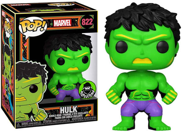Funko POP! Marvel Avengers: Hulk Black Light Exclusive