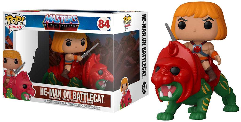 He-Man on Battlecat (Rides, Masters of the Universe) 84  [Damaged: 7.5/10]