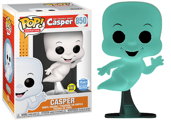 Casper (Glow in the Dark) 850 - Funko Shop Exclusive  [Damaged: 7.5/10]
