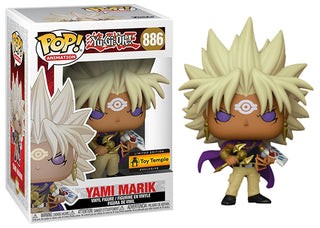 Funko Pop! Yami Marik Yu-Gi-Oh! 886 - Toy Temple Exclusive Vinyl Figure in PopShield Protector