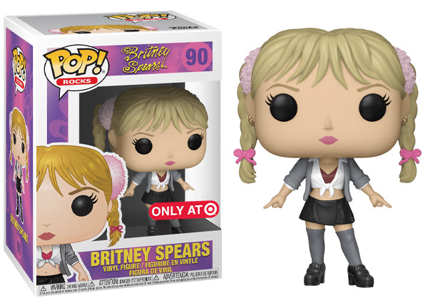 Funko POP And Tee Britney Spears One More Time Exclusive Purple