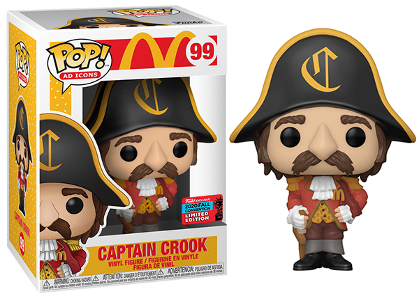 Captain Crook (McDonald's, Ad Icons) 99 - 2020 Fall Convention Exclusive  [Damaged: 7/10]