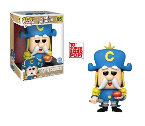 Cap'n Crunch (10-Inch, Ad Icons) 95 - Funko Shop Exclusive  [Damaged: 6/10] **Sun Bleached**