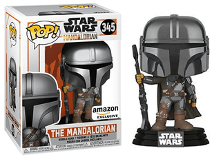 The Mandalorian (Chrome on Helmet Only) 345 - Amazon Exclusive