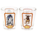 R2-D2 & Salacious B. Crumb Shot Glasses (2-Pack) - Smuggler's Bounty Exclusive