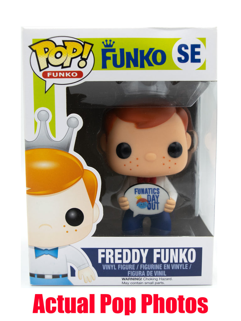 Freddy Funko (Funatics Day Out, Pop Sign) SE  [Condition: 7/10]