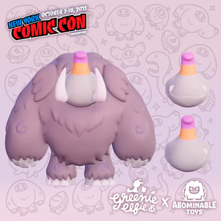 Abominable Toys Chomp - Grey Elfie (Limited Edition 400 pcs) - 2021 NYCC Exclusive