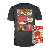 Sheldon as The Flash Tee (XL, Sealed) - 2019 Summer Convention Exclusive