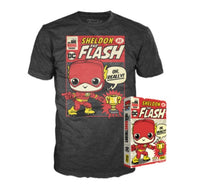 Sheldon as The Flash Tee (L, Unsealed) - 2019 Summer Convention Exclusive
